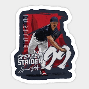 Spencer Strider Atlanta State Sticker